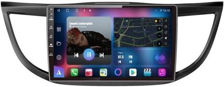 Магнитола для Honda CR-V 2012-2018 (рамка под 10") - FarCar BM469M QLED, Android 12, ТОП процессор, 4Гб+32Гб, CarPlay, 4G SIM-слот