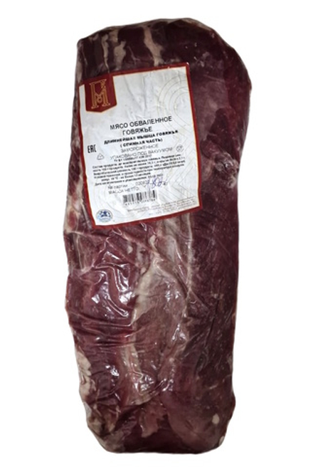 Длиннейшая мышца говяжья (спинная часть) замороженная Глубокский МК