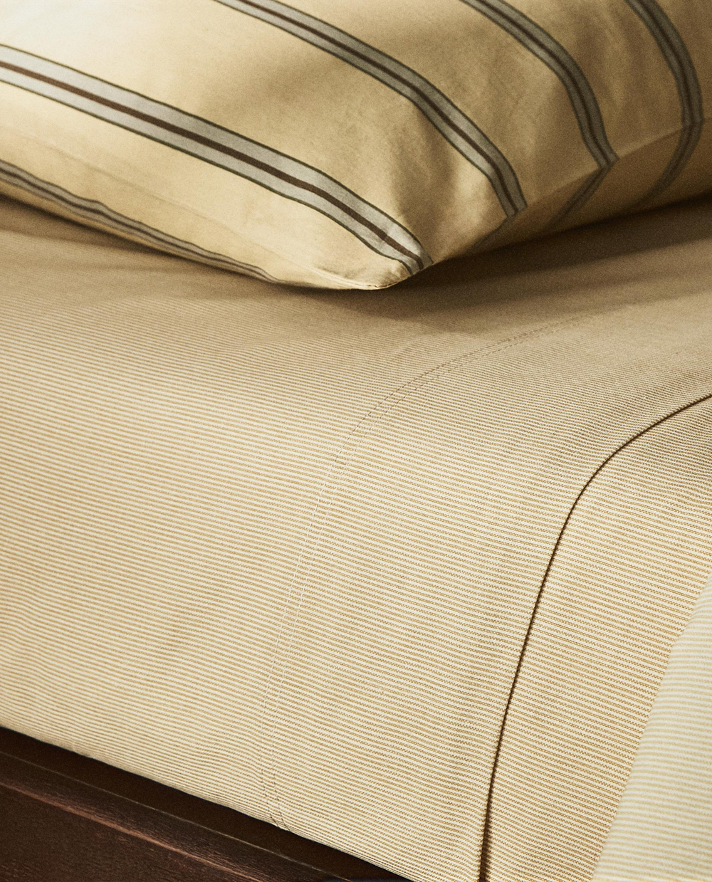 Простыня Zara Home, хлопок 100%, в полоску, 7190/089 · арт. 7190/089