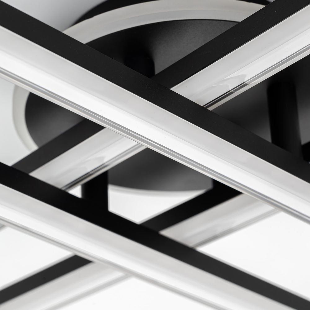 Citilux Trent CL203641 LED Люстра потолочная с пультом Чёрная