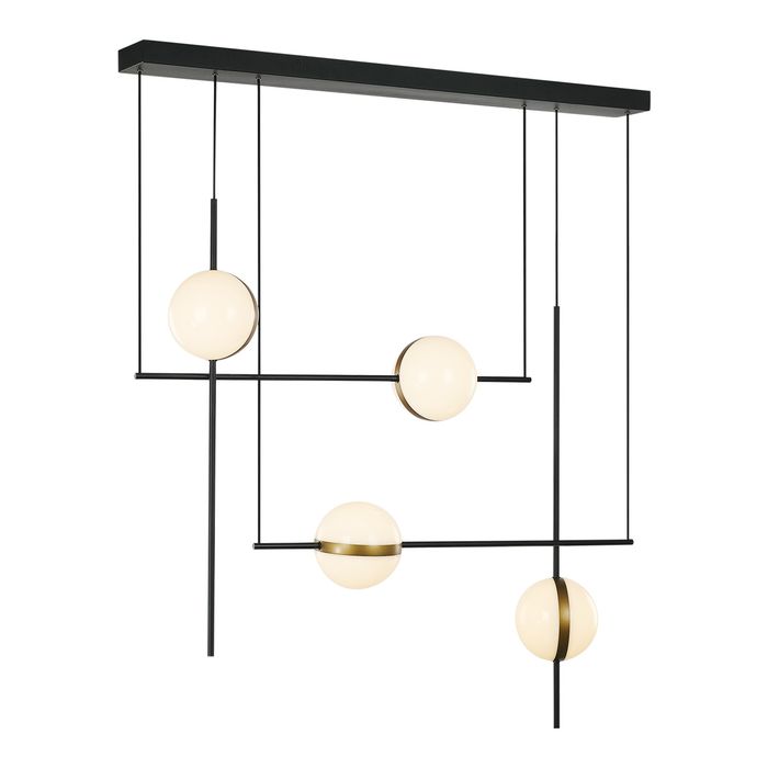 Потолочный светильник Delight Collection MD2062-4B black/brass