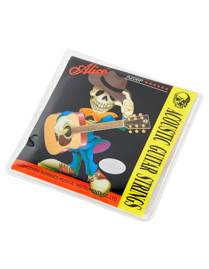 Струны для акустической гитары 11-52 Alice A206-SL