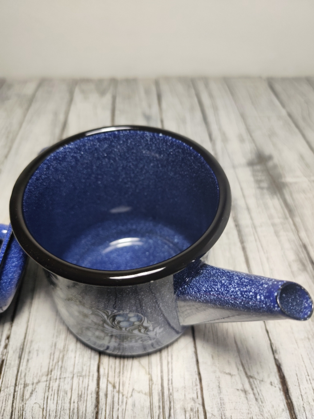 Чайник 1л с рис Голубика син с зерн 1с202с