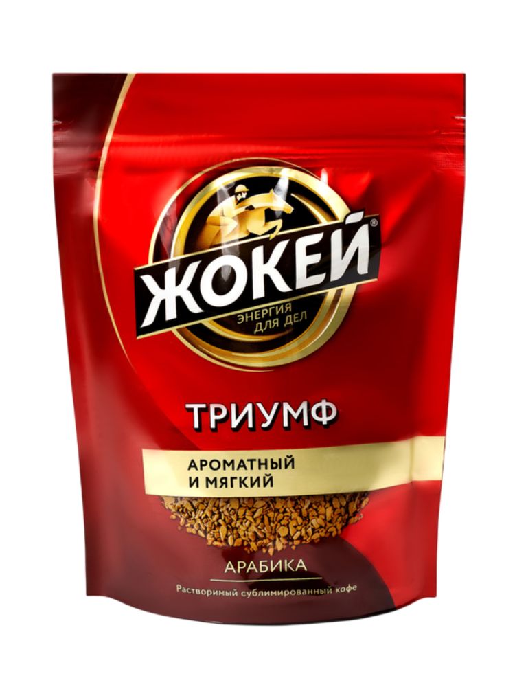 Кофе растворимый сублимированный Жокей Триумф 150 г