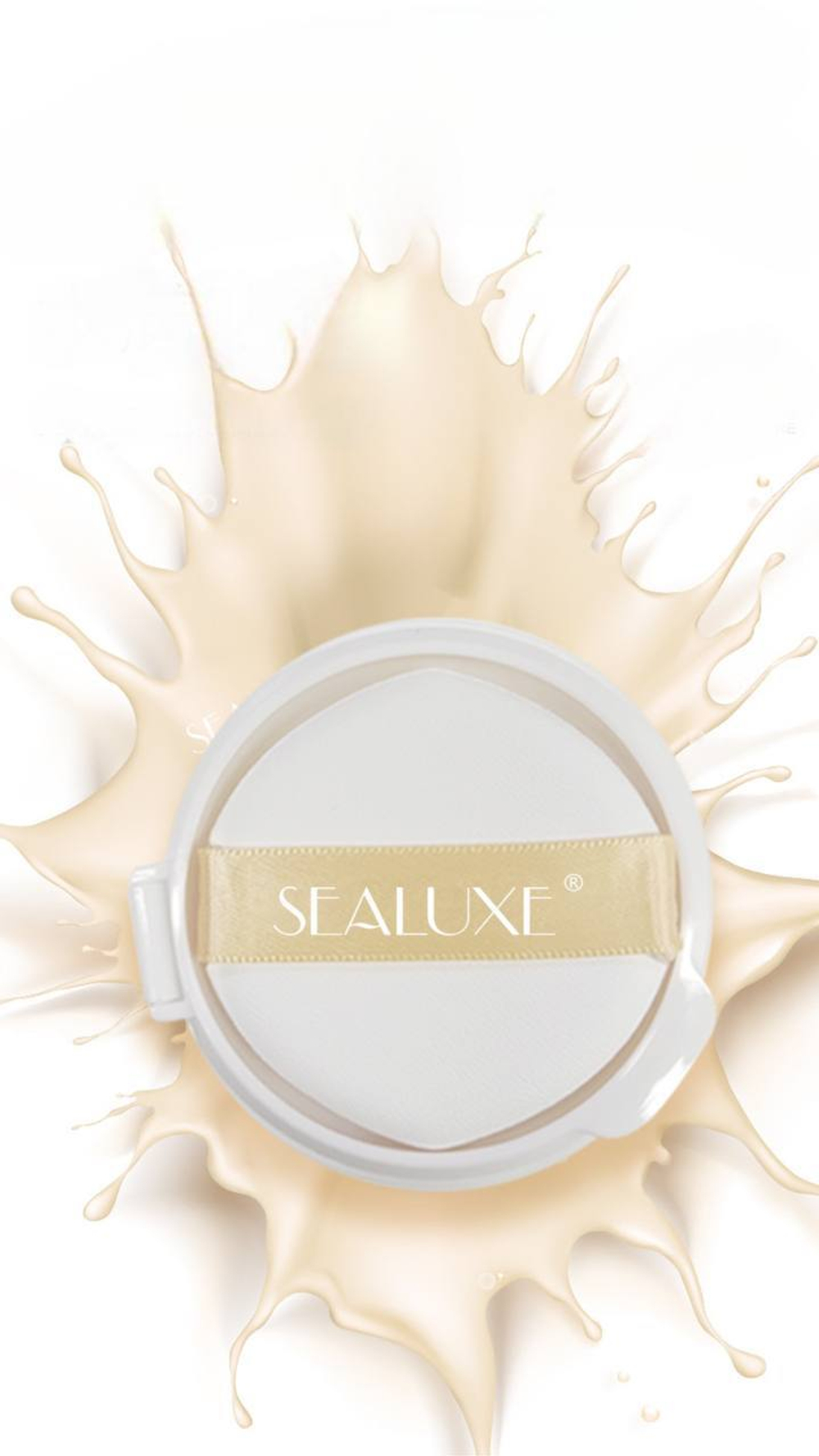SEALUXE Увлажняющий кушон СС-крем (натуральный цвет) 12г.