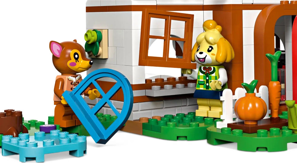 Конструктор LEGO Animal Crossing 77049 Посещение дома Изабель