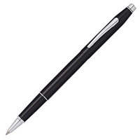 Черная ручка-роллер Cross Classic Century Black Lacquer