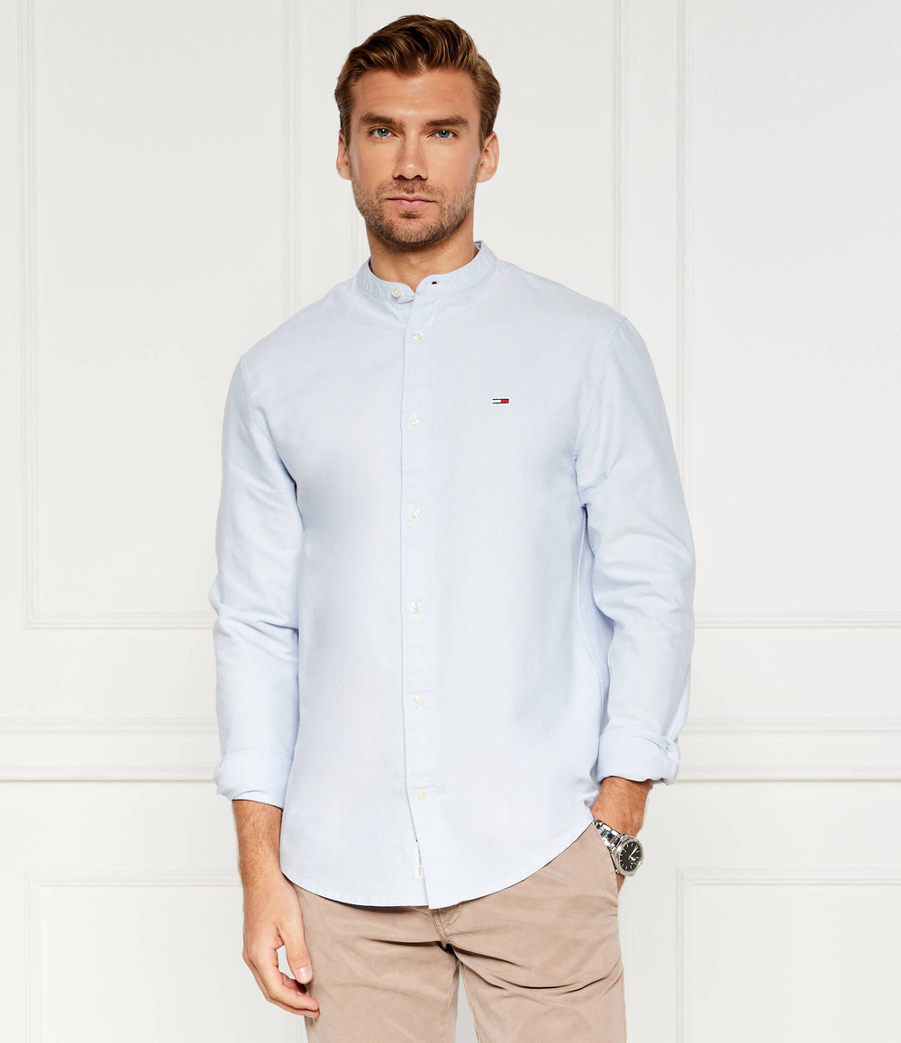 Рубашка OXFORD Tommy Jeans - голубой(DM0DM19523)