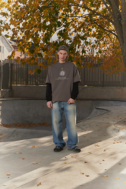 Футболка Called a Garment Pop-Up "Warm Grey"