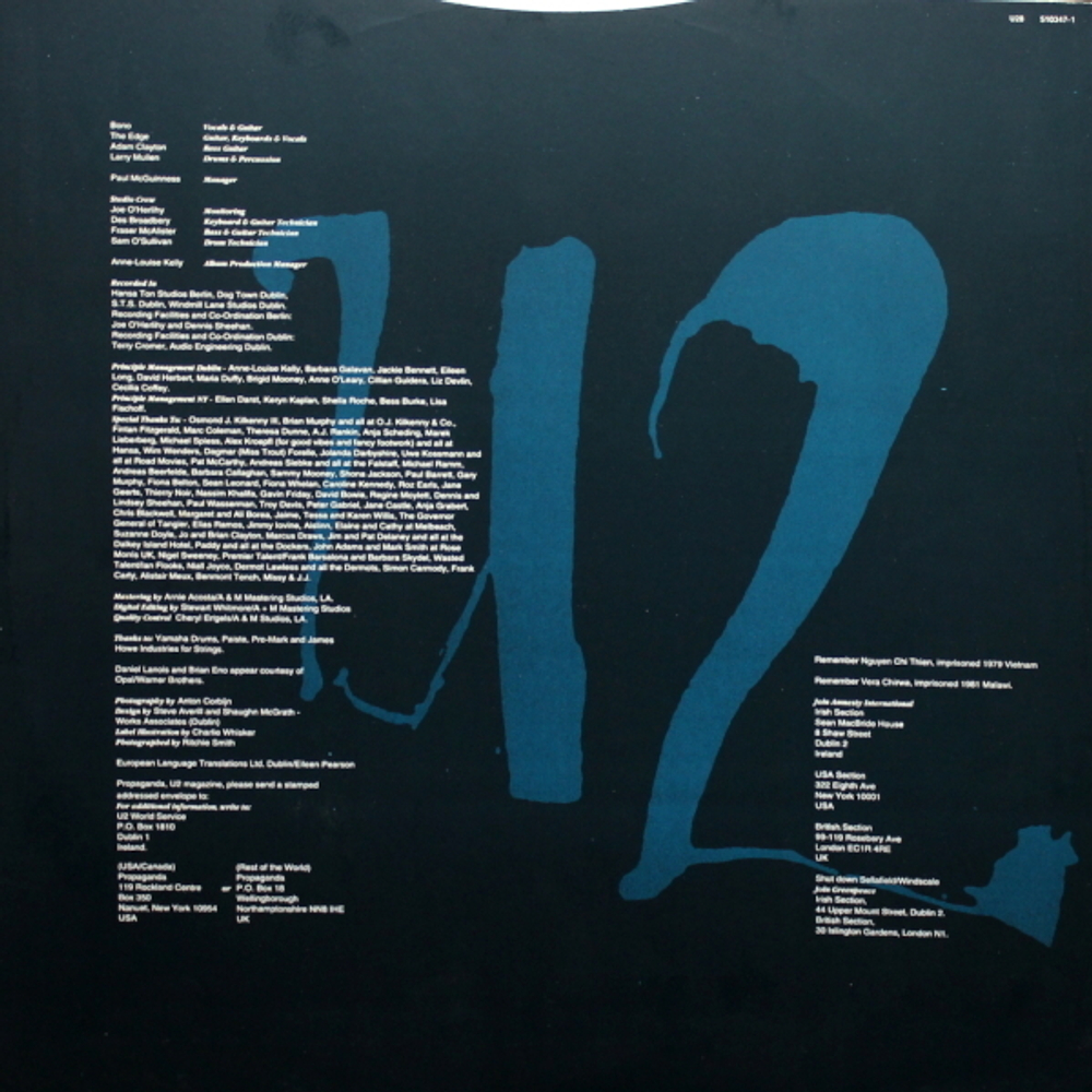 U2 / Achtung Baby (LP)