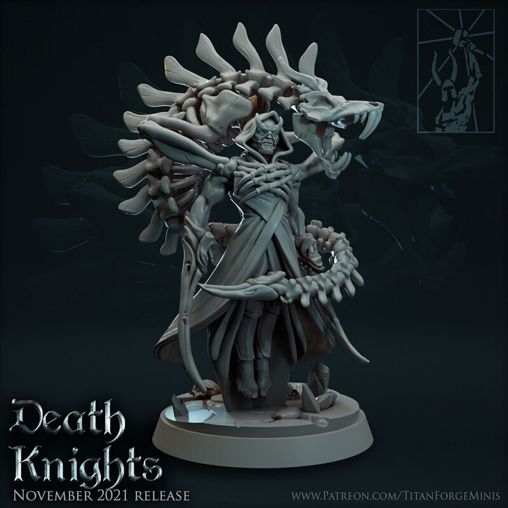Grand Alliance Death Soulblight Gravelords Vampire Counts Necromancer миниатюра для dnd, днд, pathfinder, фентези, Настольная игра, НРИ, Варгейм, РПГ