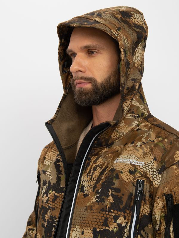 Куртка демисезонная Камелот ткань Softshell цвет Питон