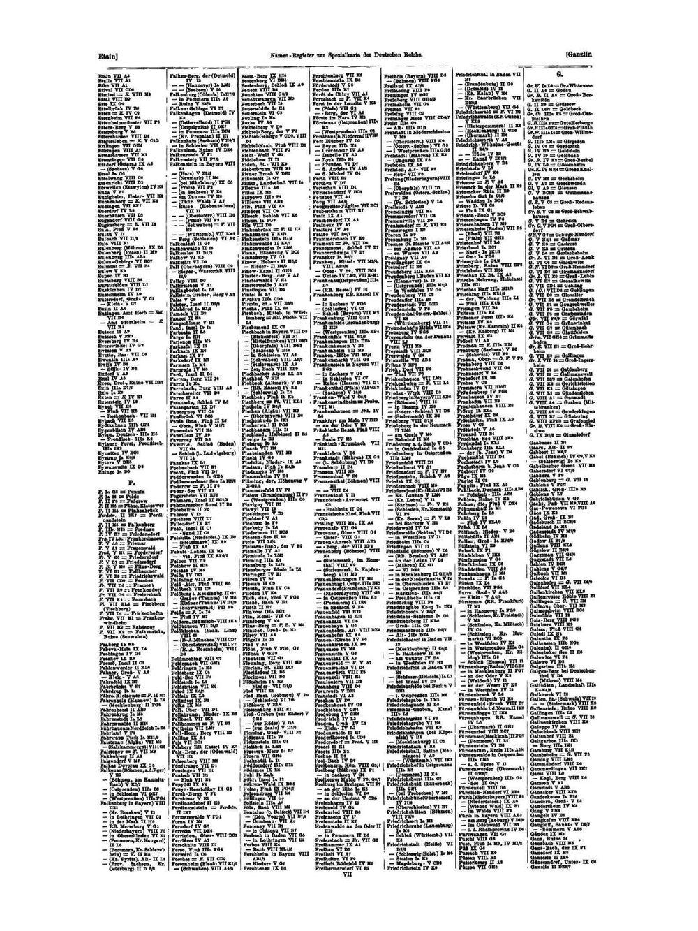 Atlas des Deutschen Reichs | Ludwig Ravenstein