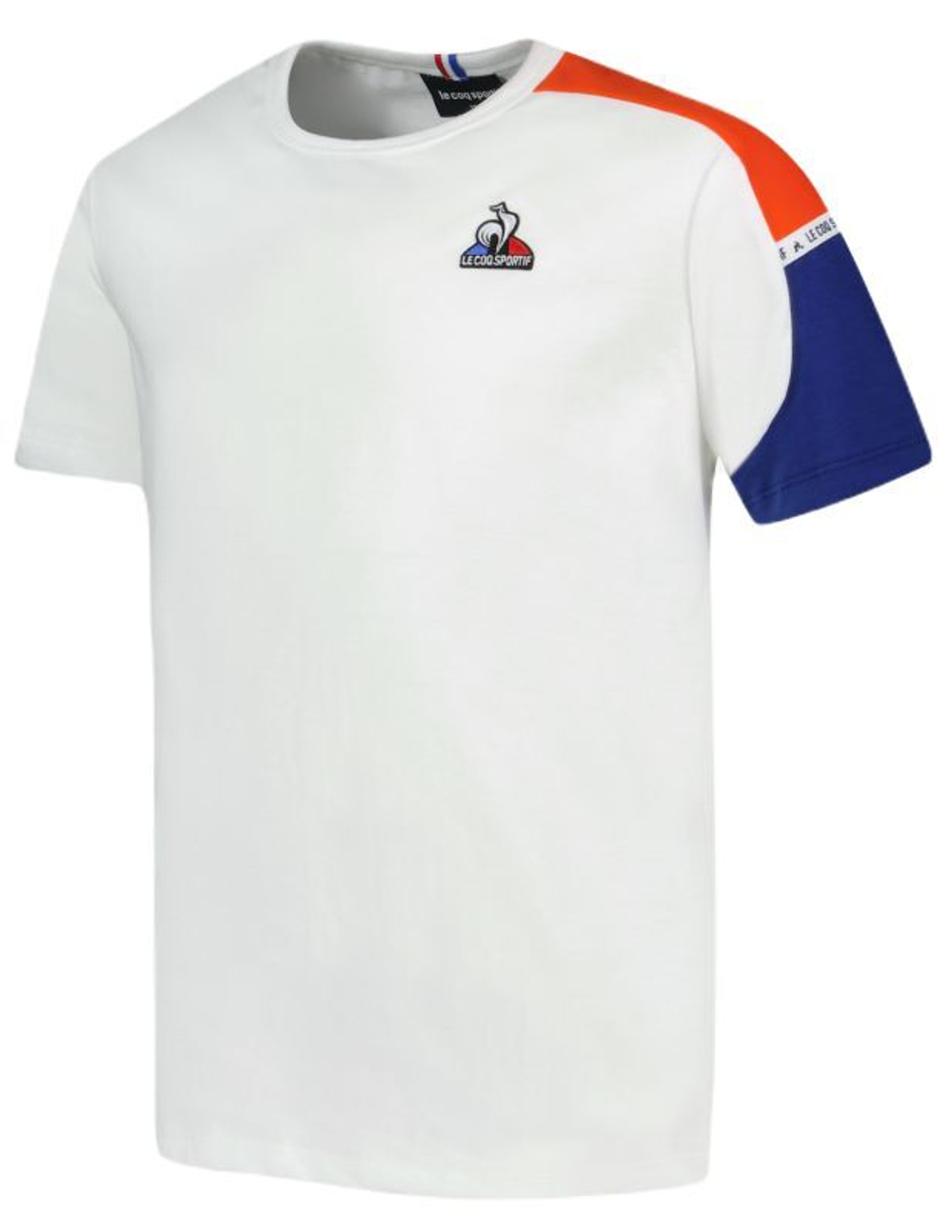 Футболка для мальчика теннисная Le Coq SAISON Tee Short Sleeve N°1 SS23 - new optical white