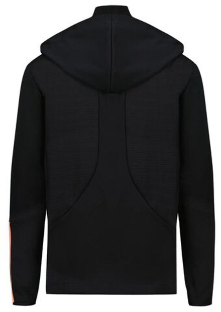 Куртка теннисная Le Coq Sportif Training SP Full Zip Hoody N°2 M - black/orange perf