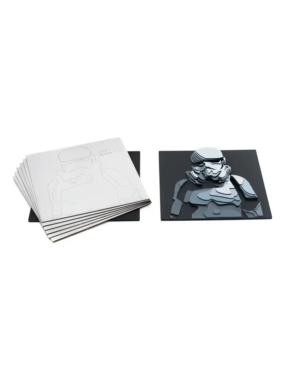 3D Картина по номерам Штурмовик империи, герои Star wars