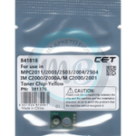 Чип картриджа 842406, 841818 для RICOH M C2000/M C2001, IMC2000/C2500, MPC2011/2003 (CET) Yellow, CET381376