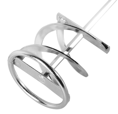 Насадка-миксер оцинкованная 600х100 мм для красок и штукатурных смесей Вихрь