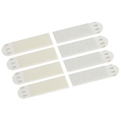 Застежки СИЛА SHS-P15M-W4 М средние с технологией бесследного удаления 4 пары нагрузка на пару 1,5 кг