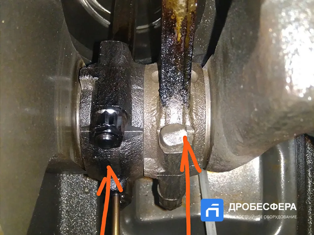 Ремонт компрессора С415М с заменой коленвала, блока цилиндров и автоматики