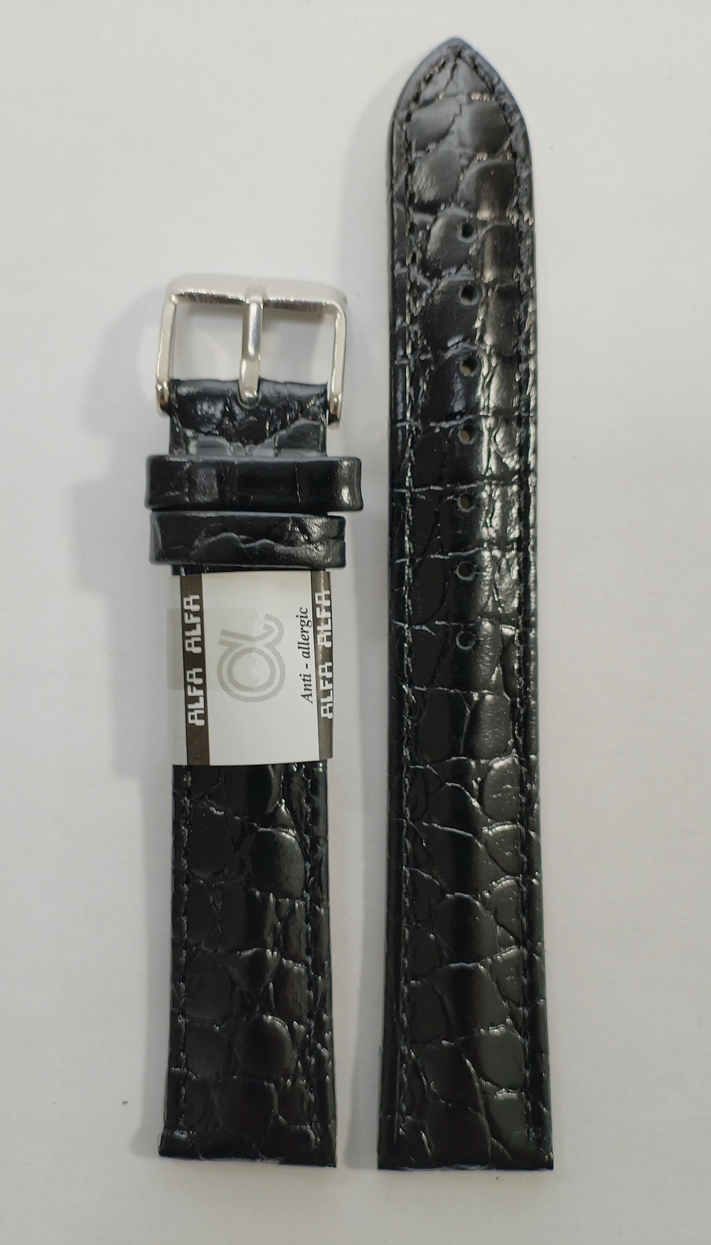 Ремень для часов из натуральной кожи. 4686А