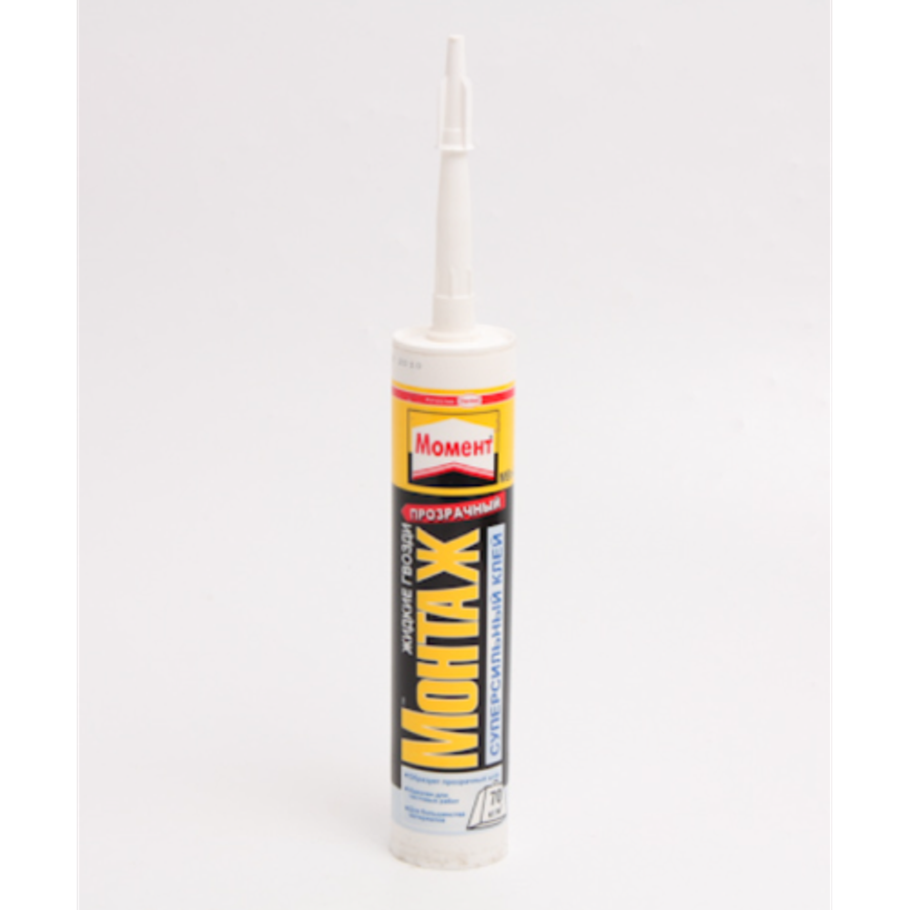 Жидкие гвозди Момент 1193517 Монтаж суперсильный прозрачный МВп-70 280 гр. | Момент
