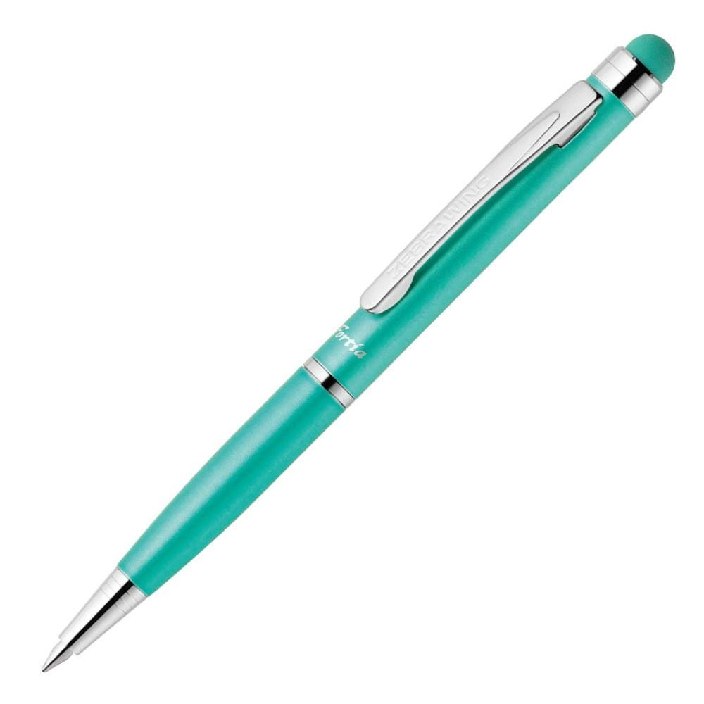 Ручка-стилус Zebra Fortia Stylus - бирюзовая (блистер)