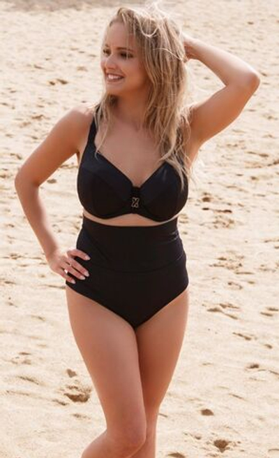 Верх купальника на косточках (Размер: 75F) (Цвет: черный)