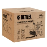 DENZEL SBM 610DT PRO снегоуборщик бензиновый 7 л.с, ковш 61 см, выброс 15 м, 6 вперед/2 назад 97657