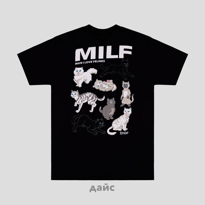 Футболка мужская Ripndip Man I Love Felines Tee артикул:RND10228 - купить в магазине Дайс