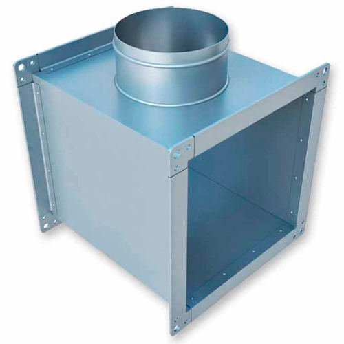 Тройник ЕВРОВЕНТ (ПрсКв) 300х200-125 (оц.ст.0.7/R20)