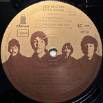 The Beatles - Love Songs 2LP (Германия 1977г.)