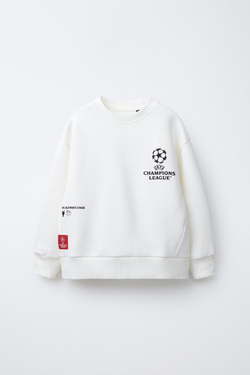 ZARA ТОЛСТОВКА UEFA CHAMPIONS LEAGUE ®, ЭКРЮ