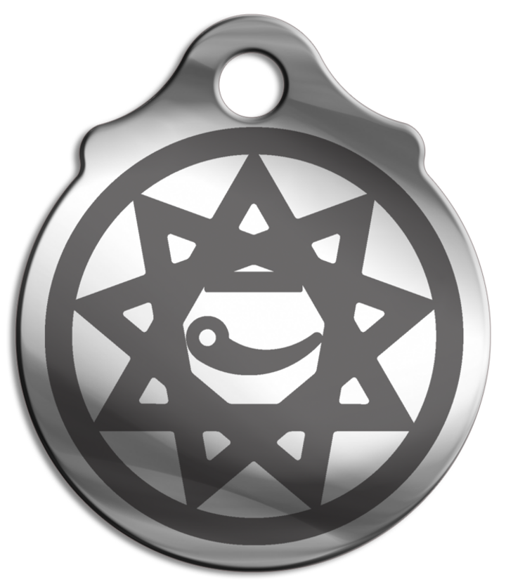 Амулет Славянский зодиак № 04 Чертог Лебедя, медицинская сталь