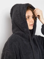 Толстовка плюшевая с капюшоном