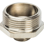Ниппель STOUT переходной никелированный 1 1/4"x1/2" НР/НР