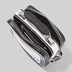 СУМКА MARC JACOBS THE COLORBLOCKED MINI BOX White Black