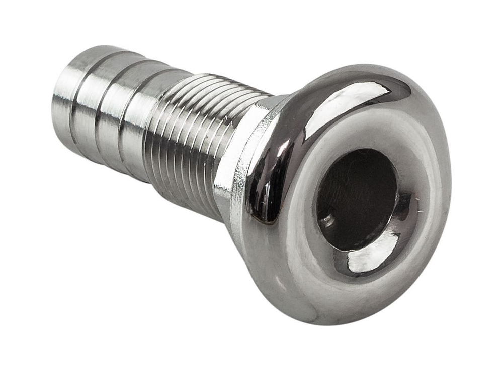 Шпигат нержавеющий под шланг 15мм (3/8"), Marine Rocket