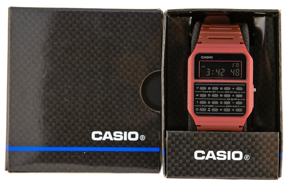 Японские наручные часы Casio Vintage CA-53WF-4BEF