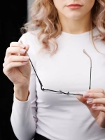 Оправа для очков женская брендовая металл