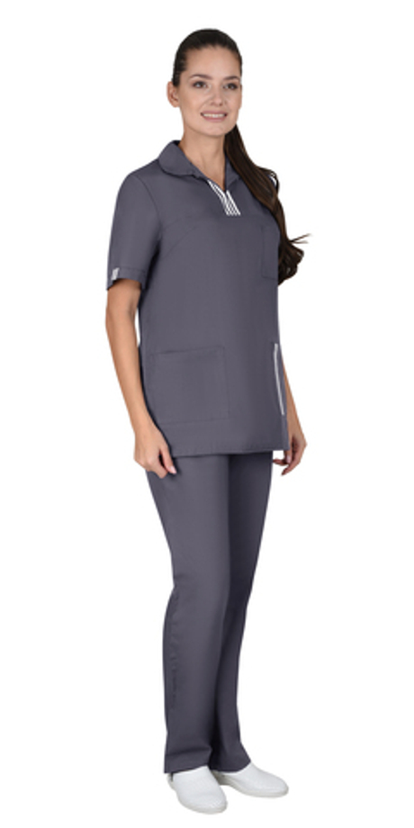 Костюм СИРИУС-ВИКТОРИЯ женский тёмно-серый