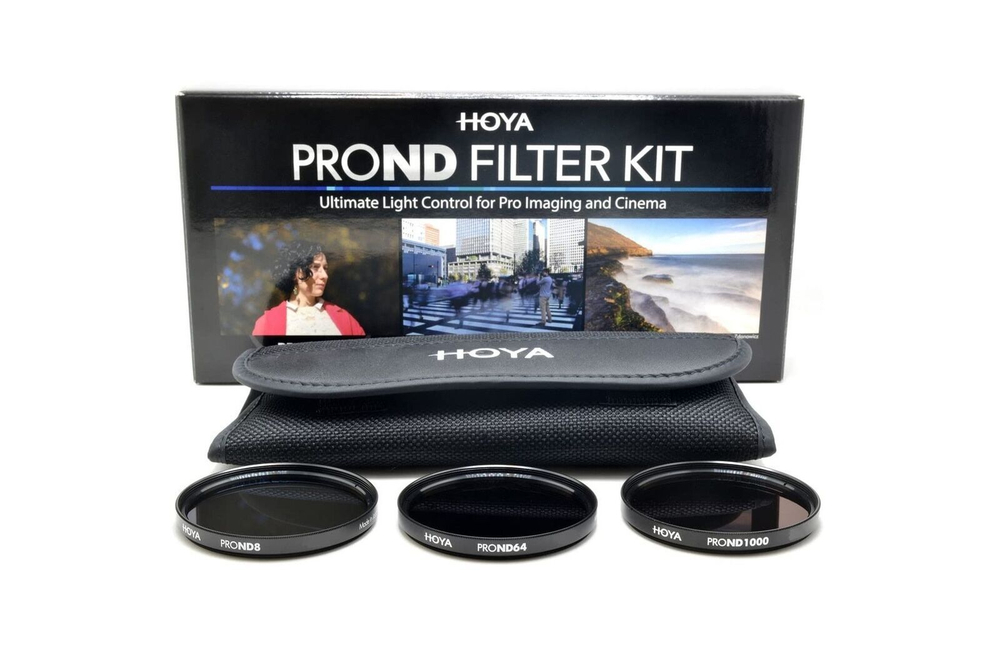 Светофильтр Hoya PRO ND FILTER KIT 72мм 8/64/1000 комплект из 3х фильтров