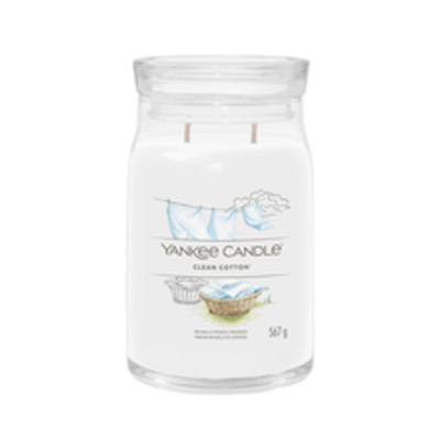 Yankee Candle Clean Cotton Signature Candle (clean cotton) 567.0g