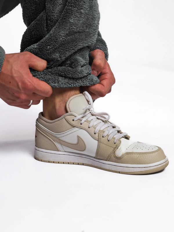 Брюки плюшевые темно-серые - фото 8