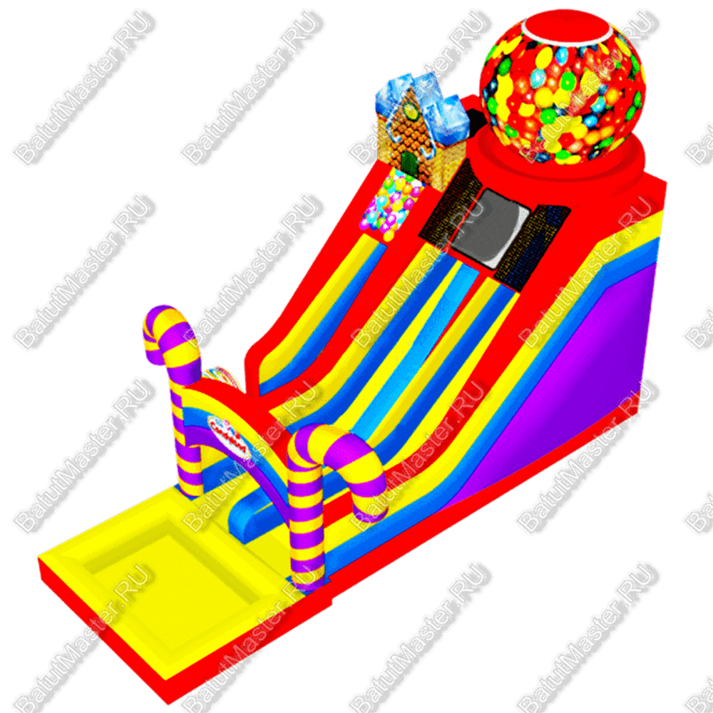 Коммерческий надувной батут "Леденцы"