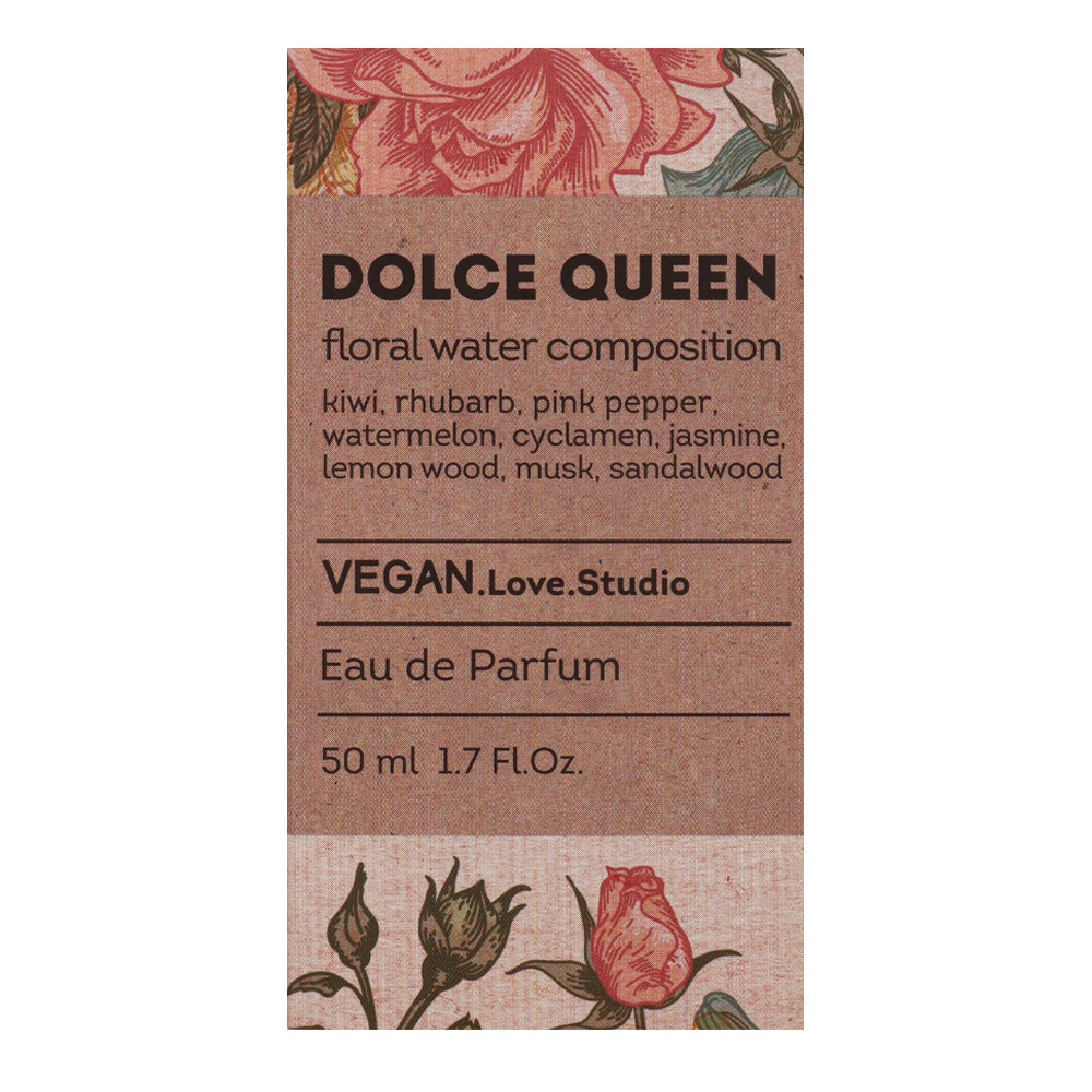 Вода парфюмерная Vegan Love Studio Dolce Queen (Веган Лав Студио Дольче Куин) - 50ml for women