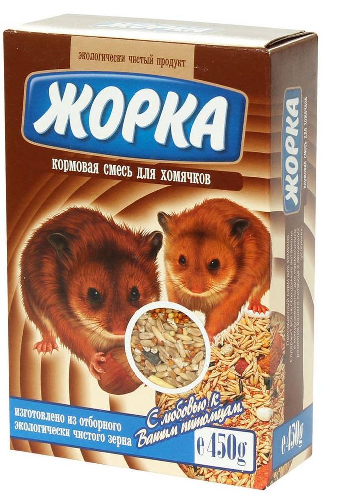 Жорка кормовая смесь для хомячков