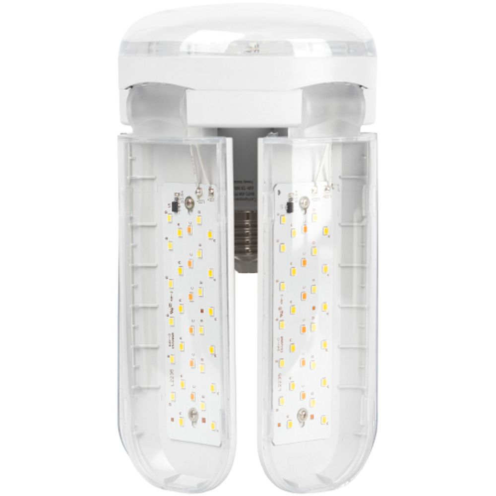 Фитолампа для растений светодиодная ЭРА GREEN LINE ФИТО-65W-PFR-E27-GR 5-ти лепестковая полного спектра 65 Вт Е27 | Фитолампы Е27