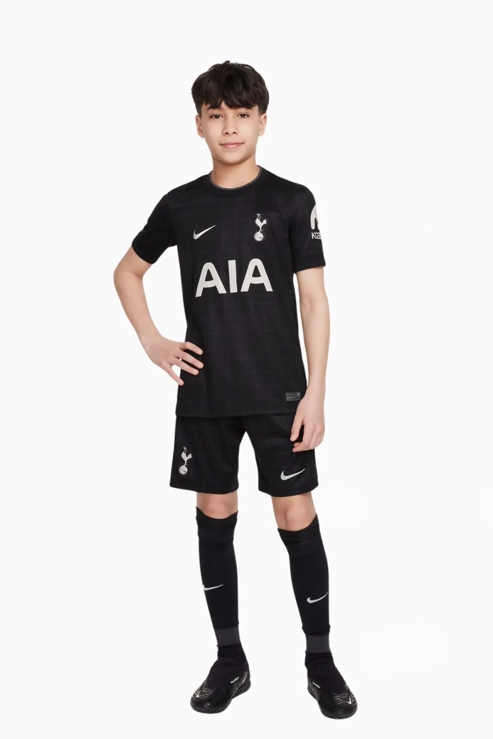 Футболка Nike Tottenham Hotspur 25/26 Away Stadium Junior - черный