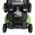 Газонокосилка Greenworks TwinForce GC82LM61Sk5, 82v, 61 см, в комплекте с АКБ 5 А·ч и ЗУ (аккумуляторная, самоходная, 2 ножа)